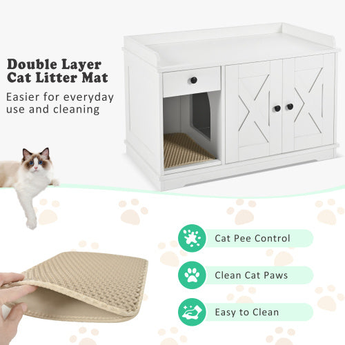 Cabinetry With Litter Box Enclosure