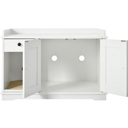 Cabinetry With Litter Box Enclosure