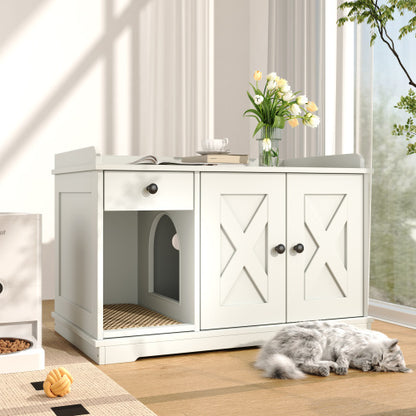 Cabinetry With Litter Box Enclosure