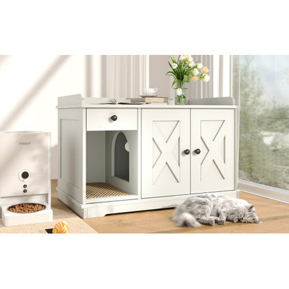 Cabinetry With Litter Box Enclosure